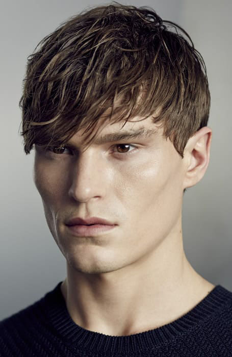 MEN'S HAIRSTYLES - DEALING WITH FRINGE AND FRAMING THE FACE