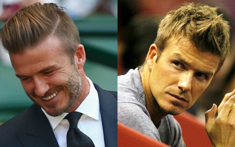 DAVID BECKHAM FAUX HAWK 1