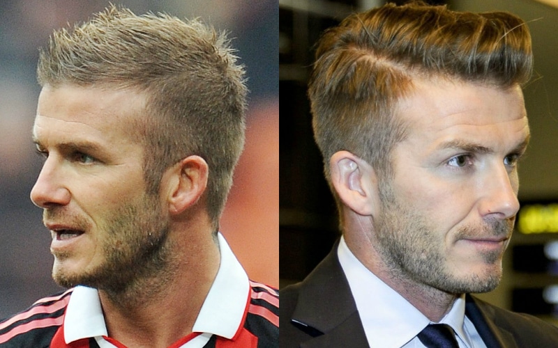 DAVID BECKHAM FAUX HAWK 2