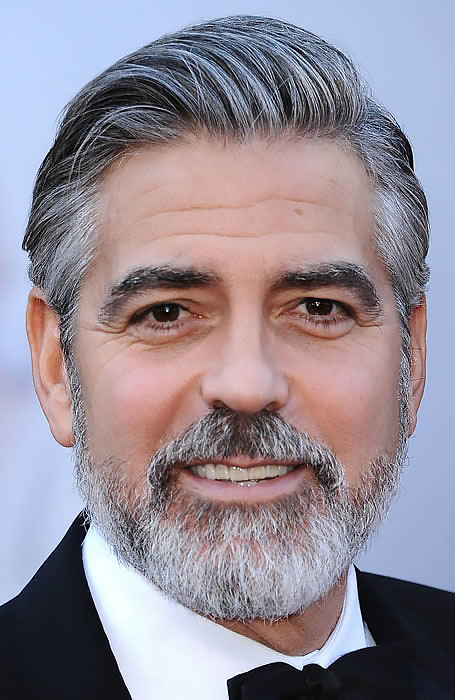 George Clooney Quiff