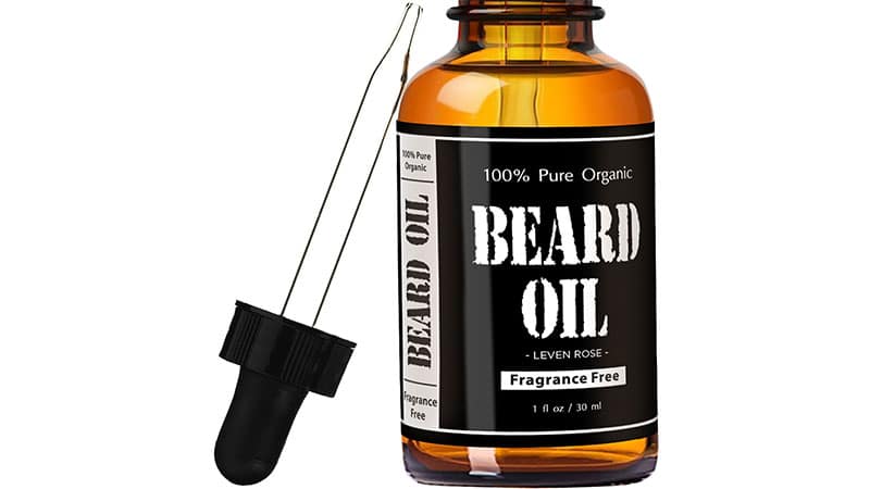 Leven Rose Fragrance Free Beard Oil