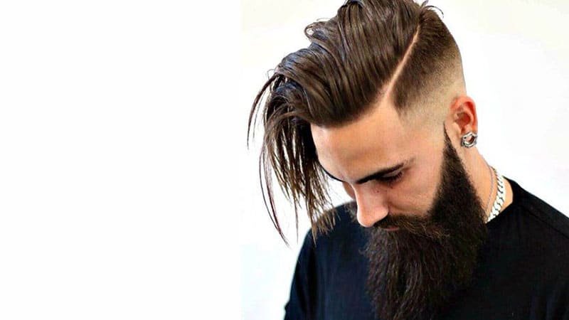 Long Hair Hard Part