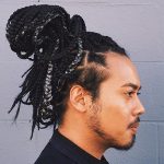 Long-Man-Bun-Braid-Hairstyle