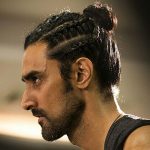 Man-Bun-with-Braids
