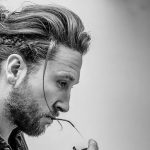 Messy-Man-Bun-with-Side-Braid