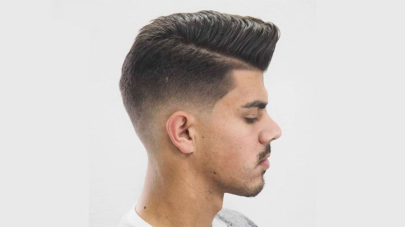 Taper And Texture Comb Over